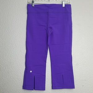 lululemon athletica gather and crow Purple Cropped Pants